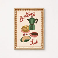 Breakfast Illustration Decor