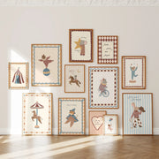 Magical Circus Nursery Wall Art Set – 20 Printable Designs