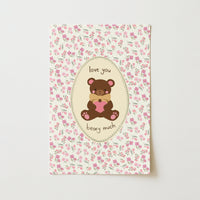 Bear Nursery Print