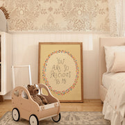 You are Precious to me with Flowers - Christian Wall Art