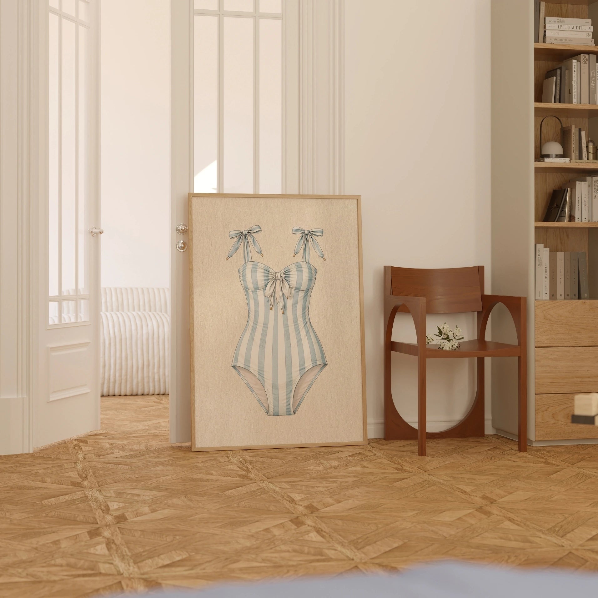 Décoration côtière sirène