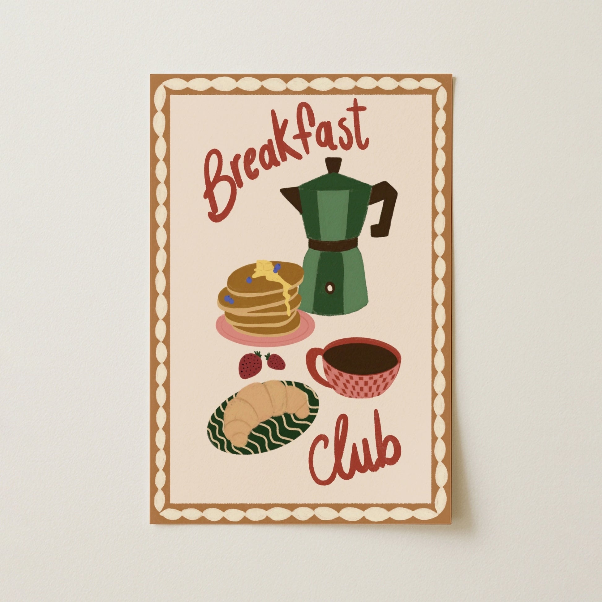 Breakfast Illustration Decor