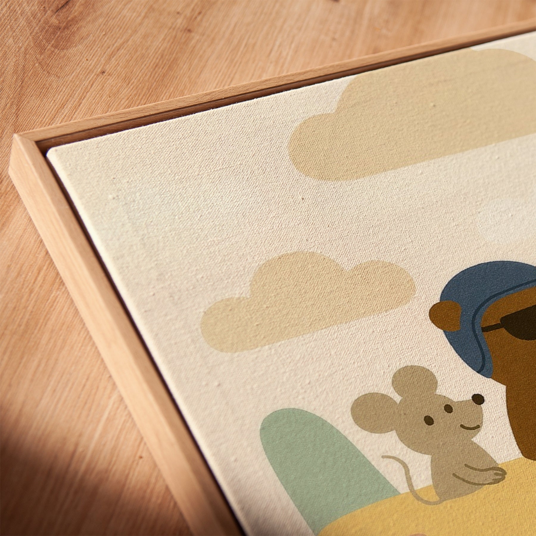 Little Explorer Nursery Canvas Print