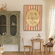 You are Precious to me Orange Stripes - Christian Wall Art