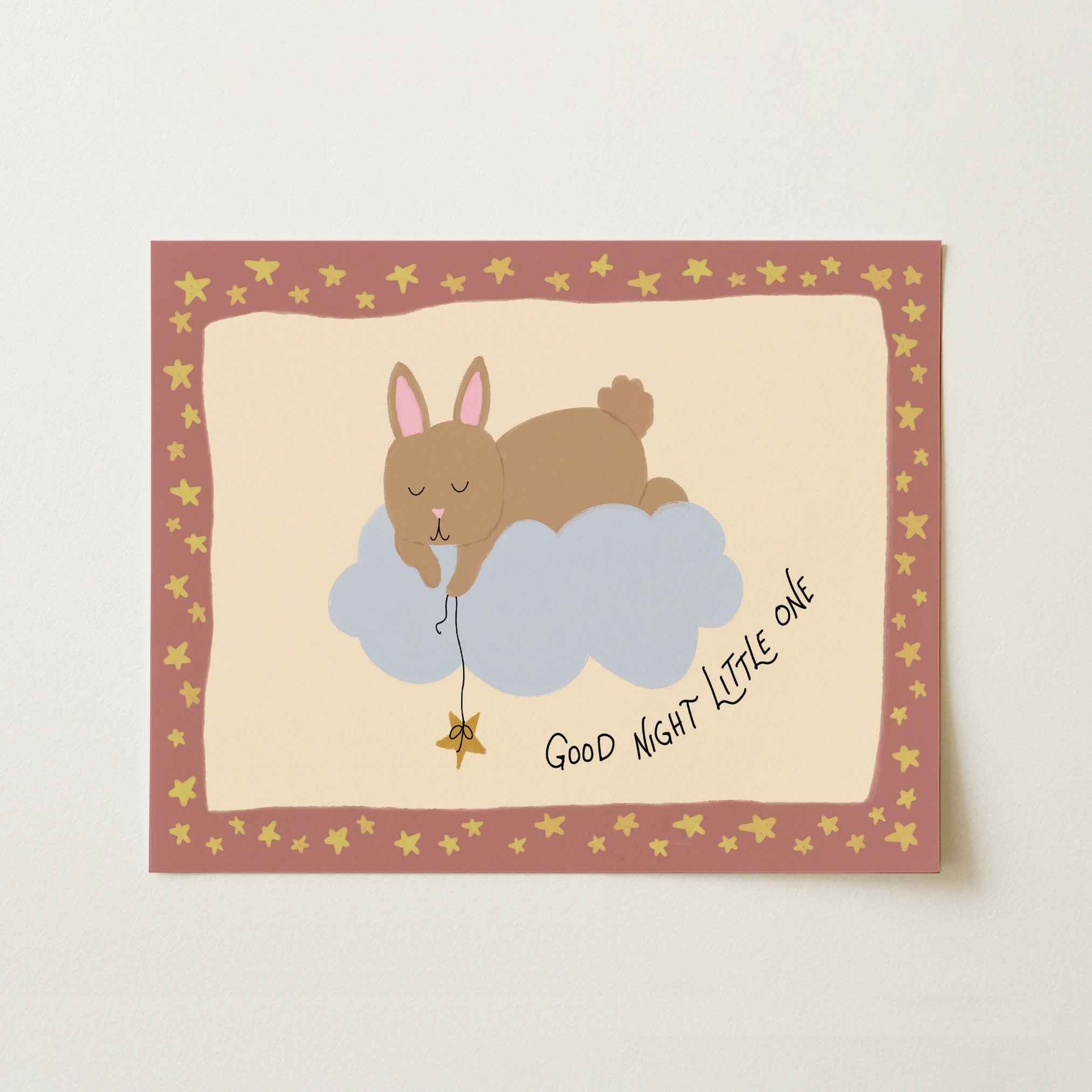 Arte murale Coniglietto che dorme