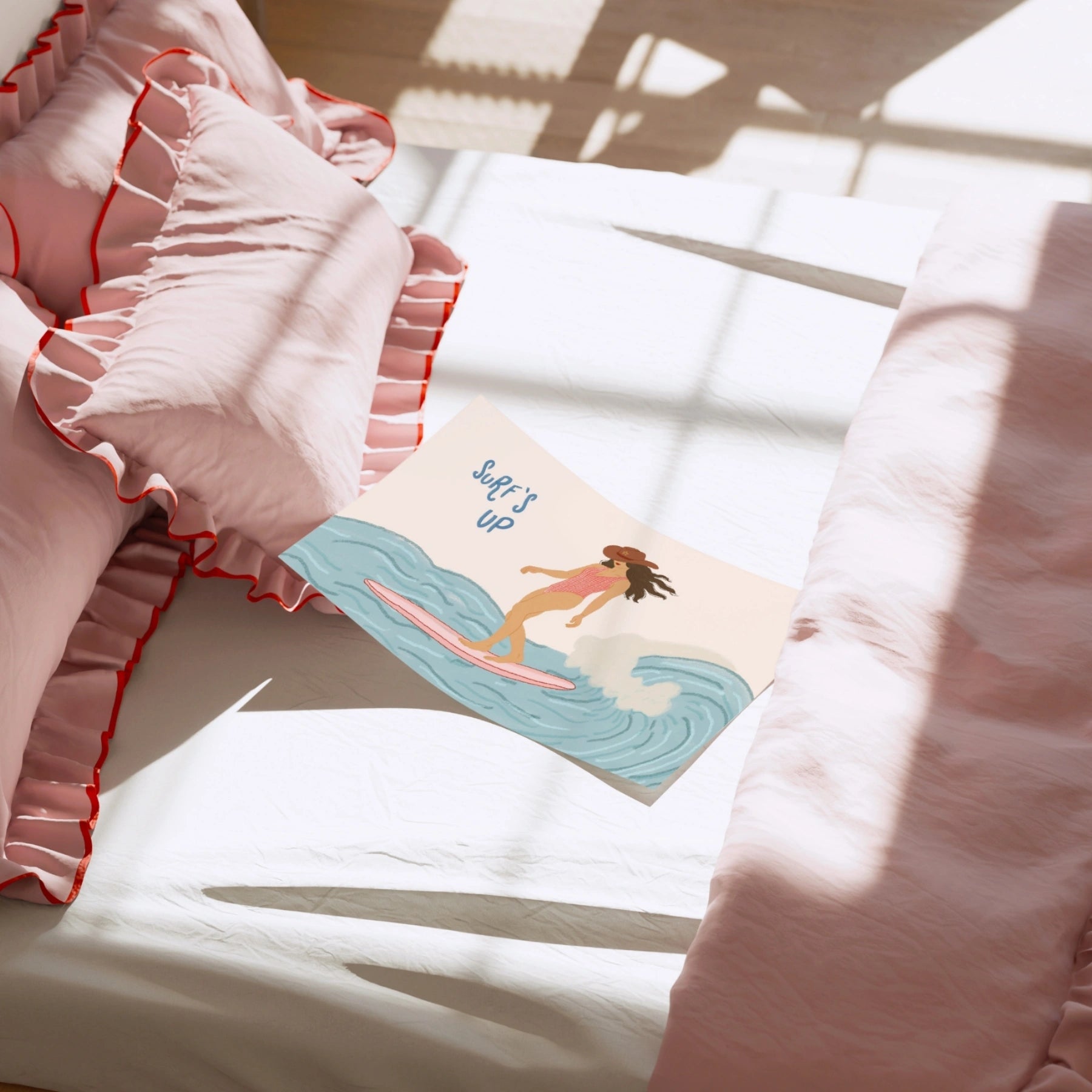Surf’s Up Cowgirl Wall Ar