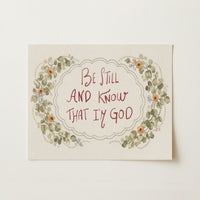 Cottagecore Religious Wall Art, Christian Wall Decor