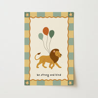 Cute Nursery Animal Print, Christian Nursery Decor