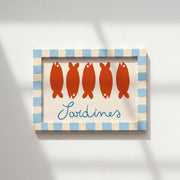 Orange Sardines – Coastal Wall Art
