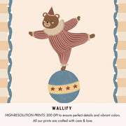 Magical Circus Nursery Wall Art Set – 20 Printable Designs