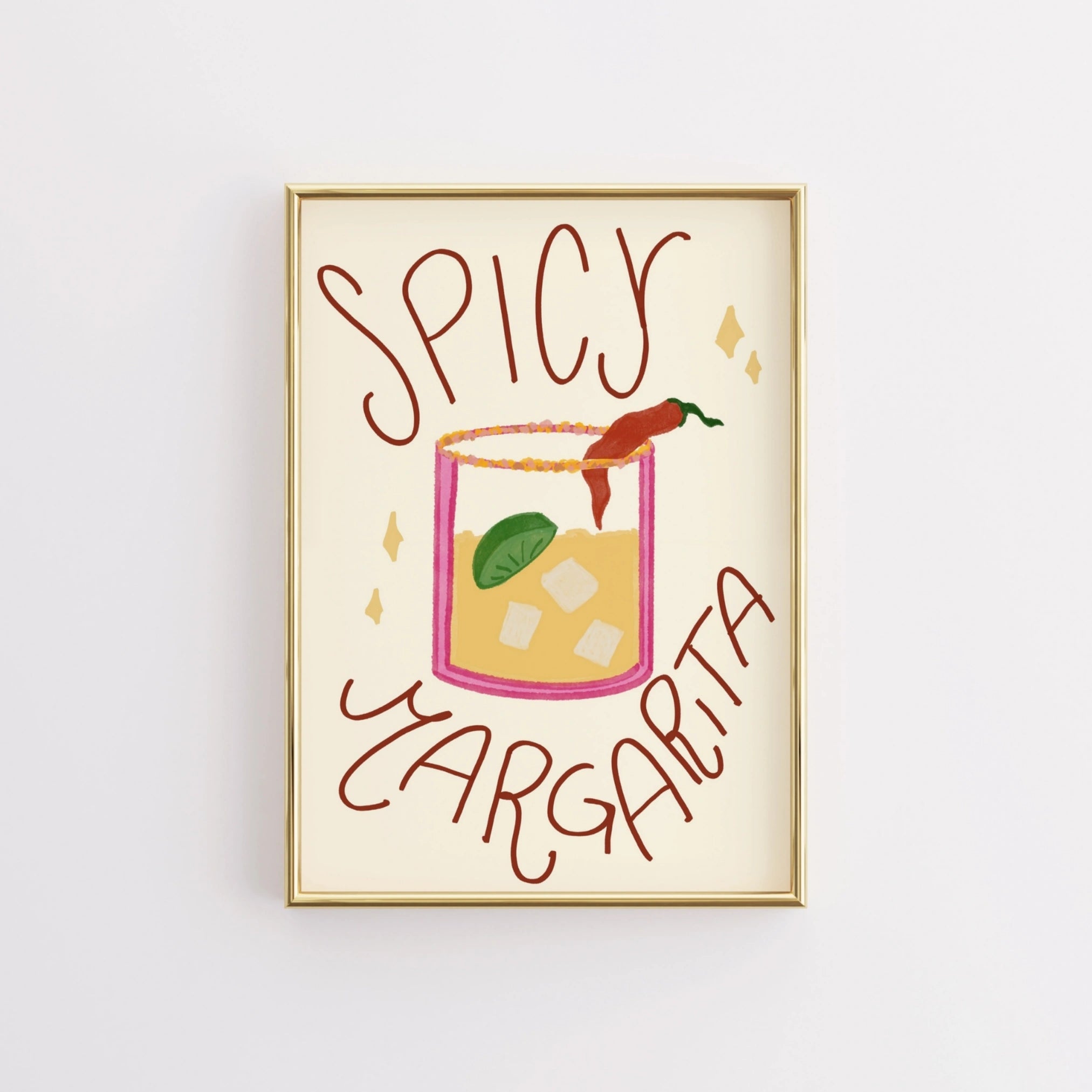 Decorazione murale per la tavola da pranzo italiana – Stampa di pasta, vino e cucina