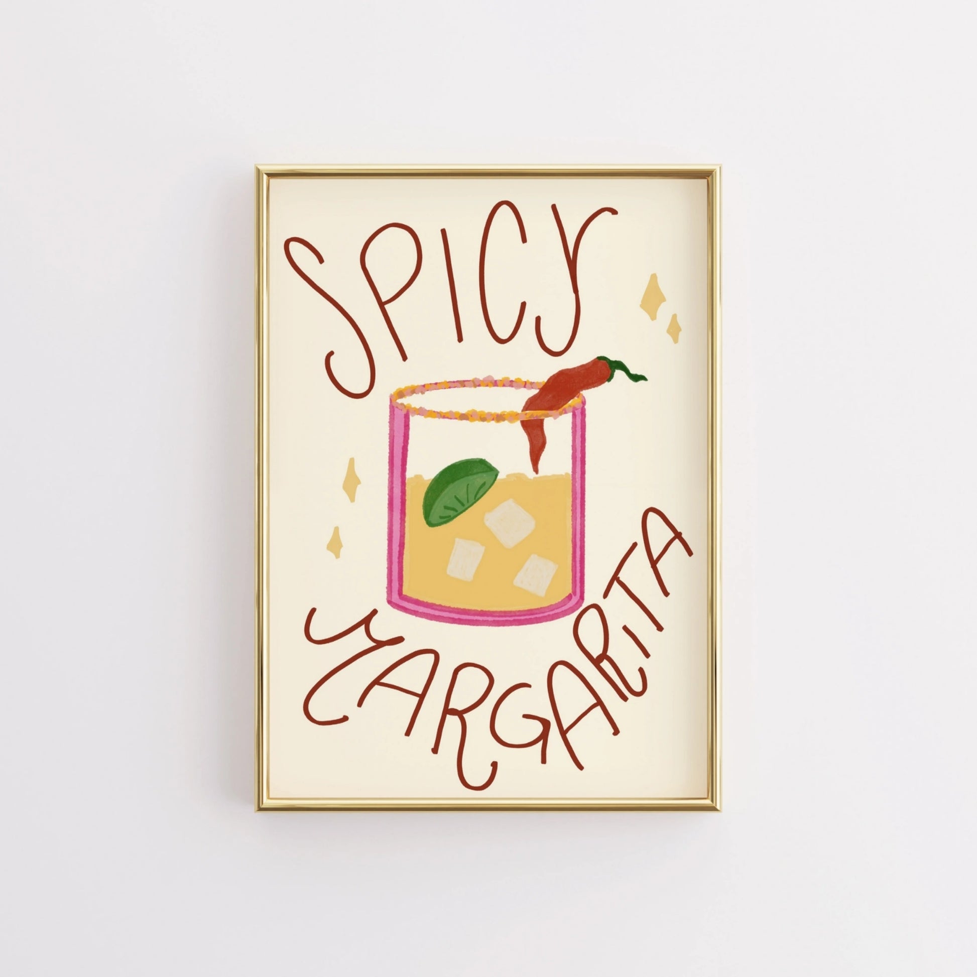 Decorazione murale per la tavola da pranzo italiana – Stampa di pasta, vino e cucina