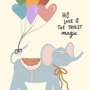 Cute Religious Baby – Nursery & kids wall art