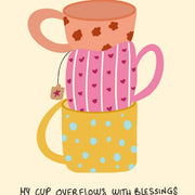 My Cup Overflows - Poster cristiano