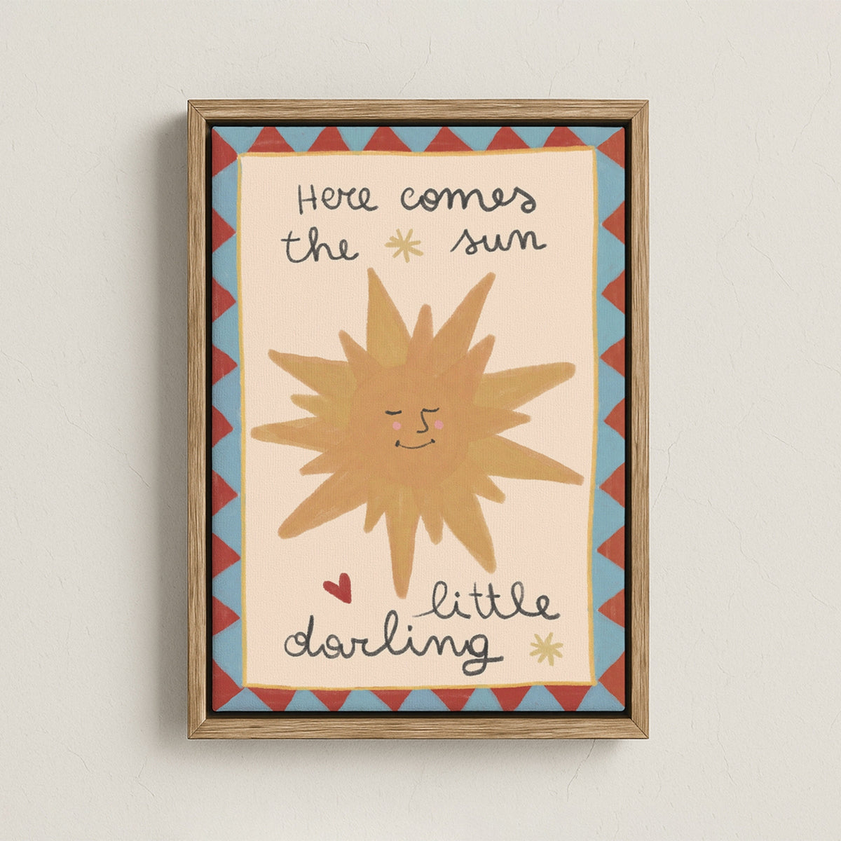Framed canvas