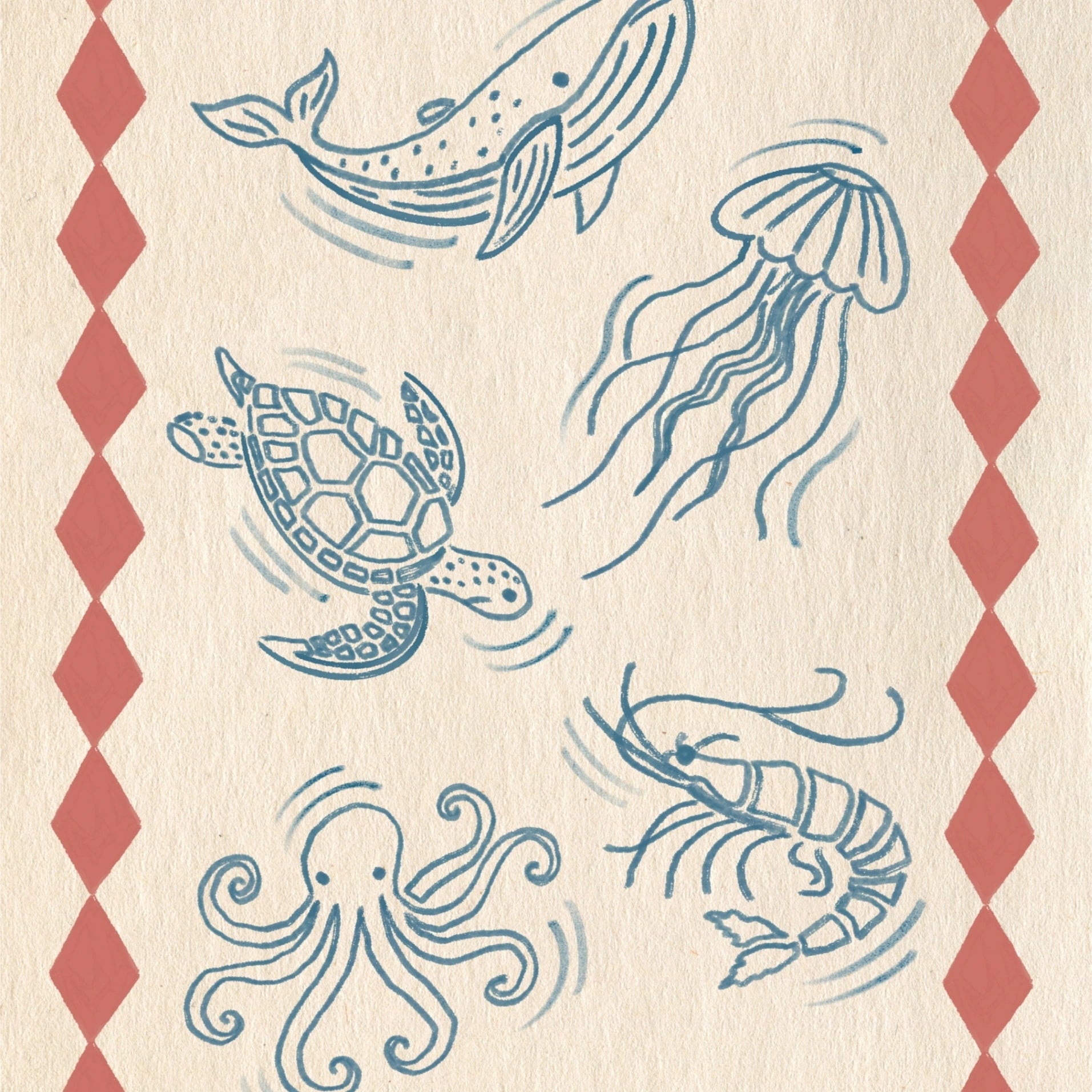 Décoration côtière sirène