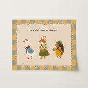 Woodland Animals – Nursery & kids wall art