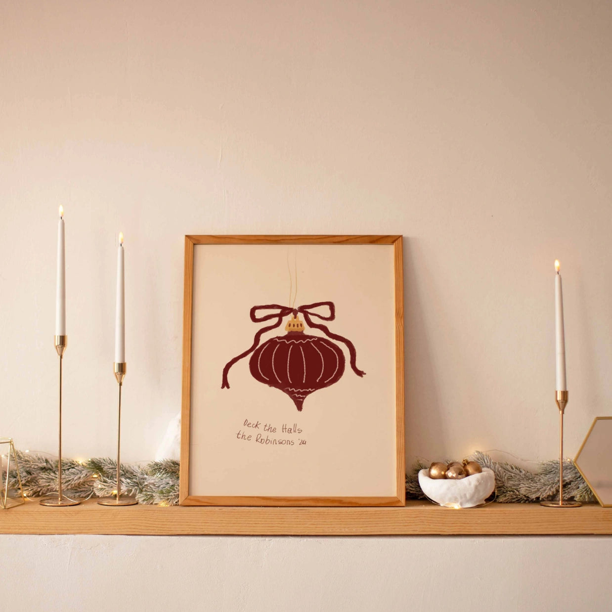 Classic Christmas Print