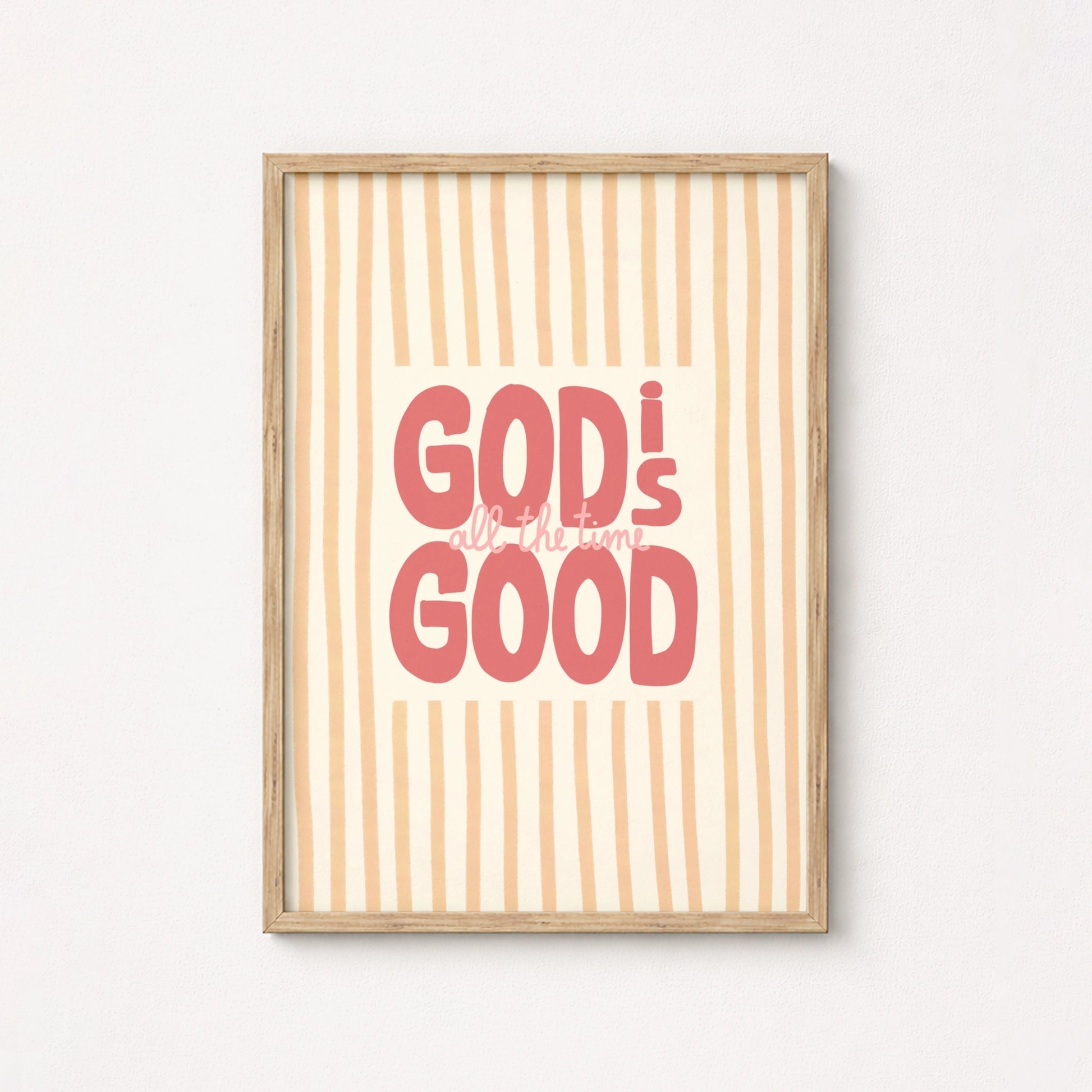 Impresión Inspiradora para el Hogar Cristiano, Decoración Cristiana para Pared