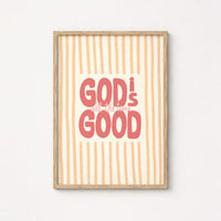 Impresión Inspiradora para el Hogar Cristiano, Decoración Cristiana para Pared
