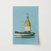 Books and Wine – Bookish wall art