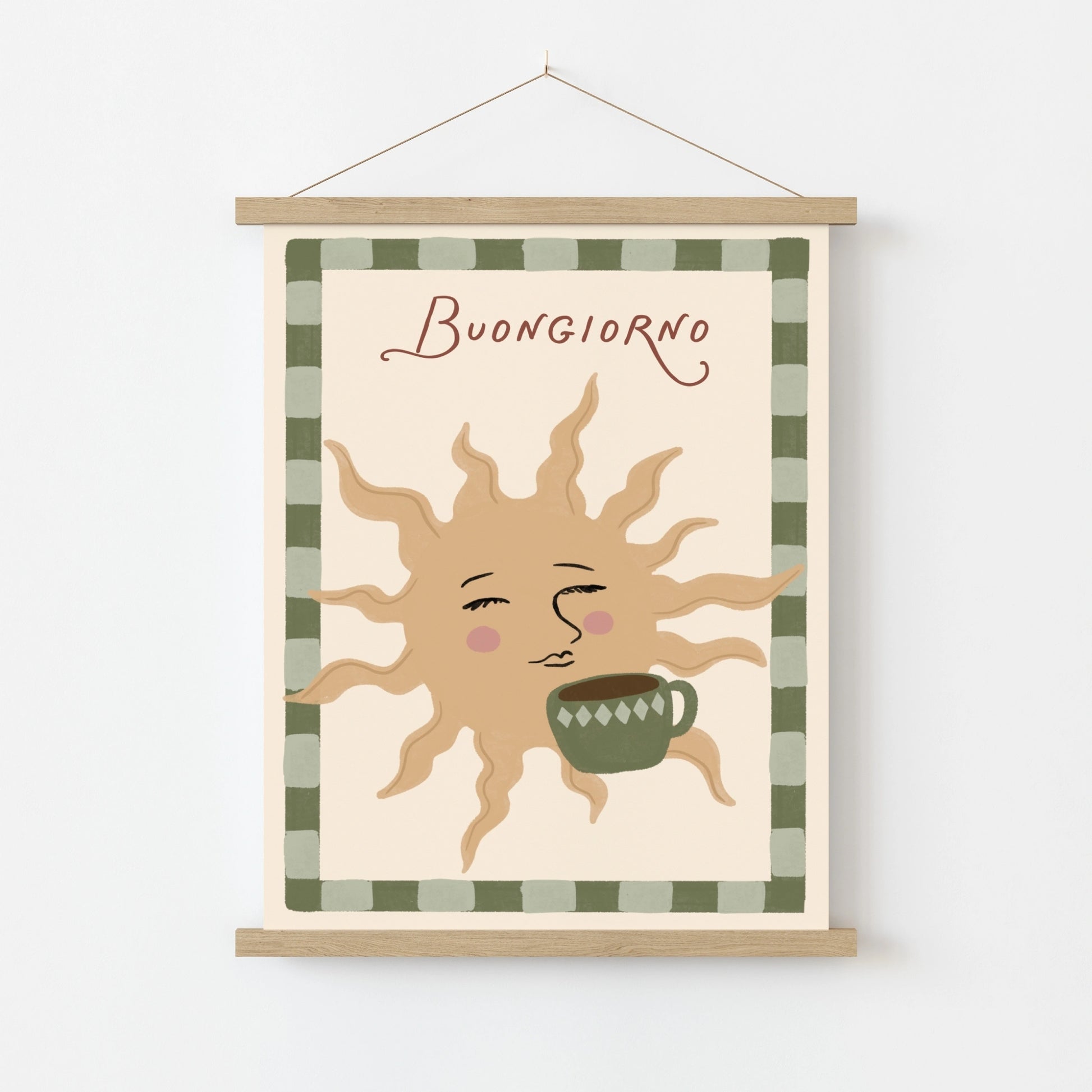 GoodMorning Kitchen Print