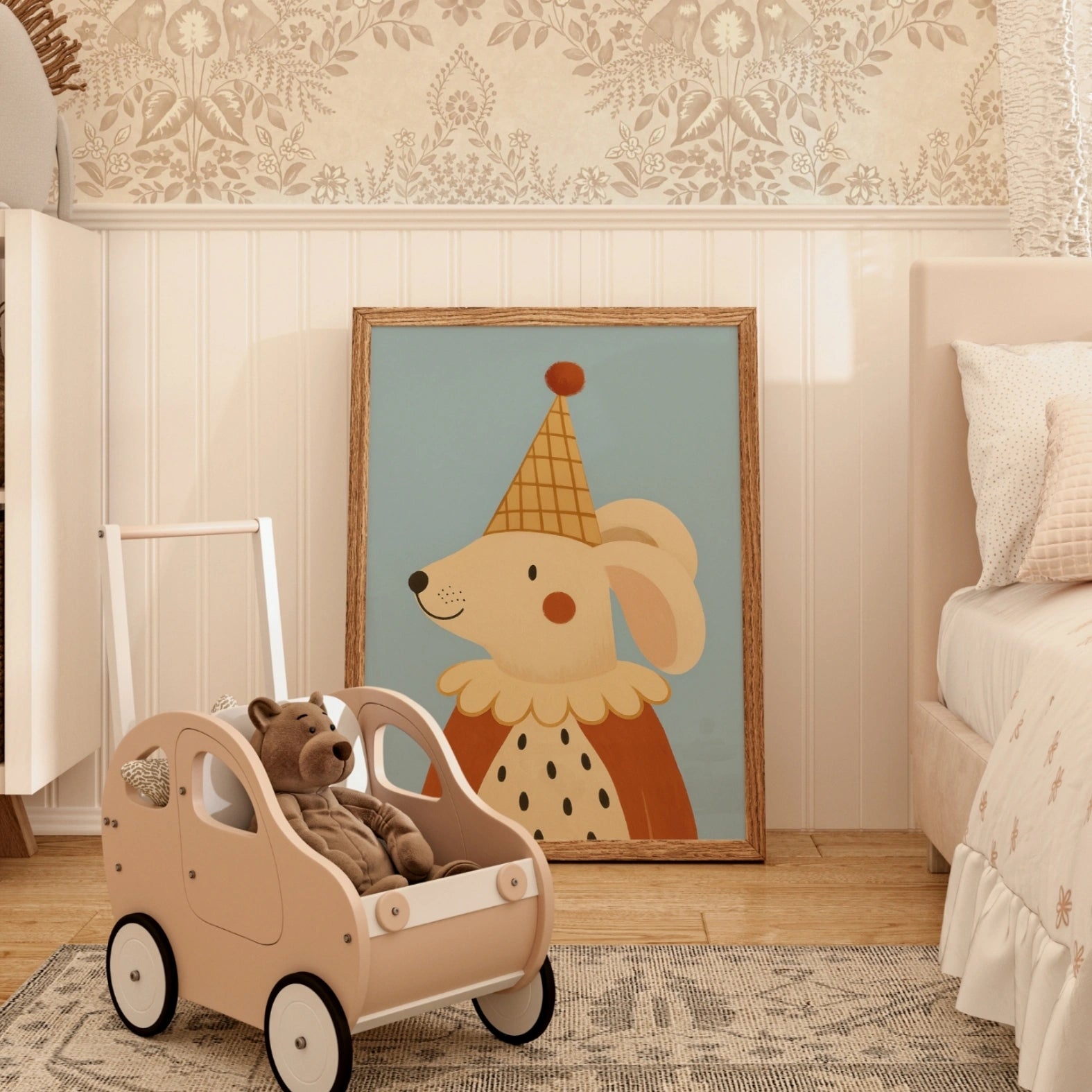 Cute Animal Wall Art for Kids