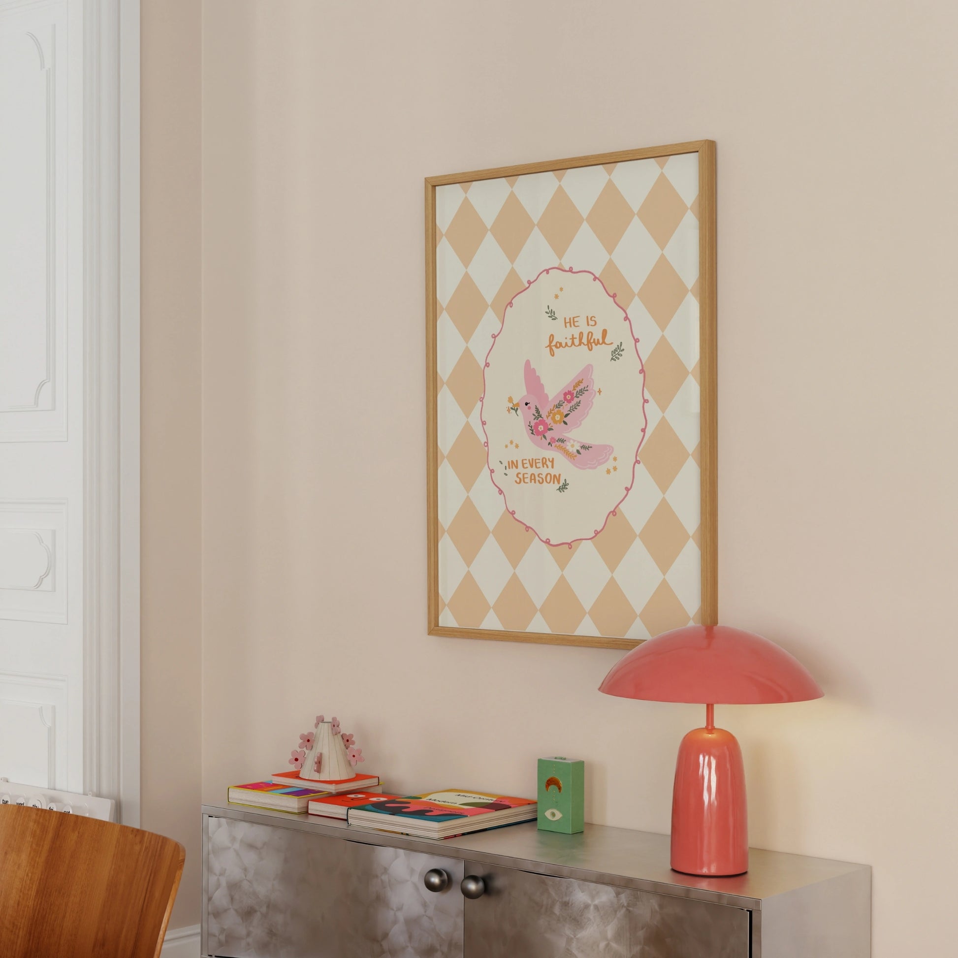 Décoration printanière de la foi