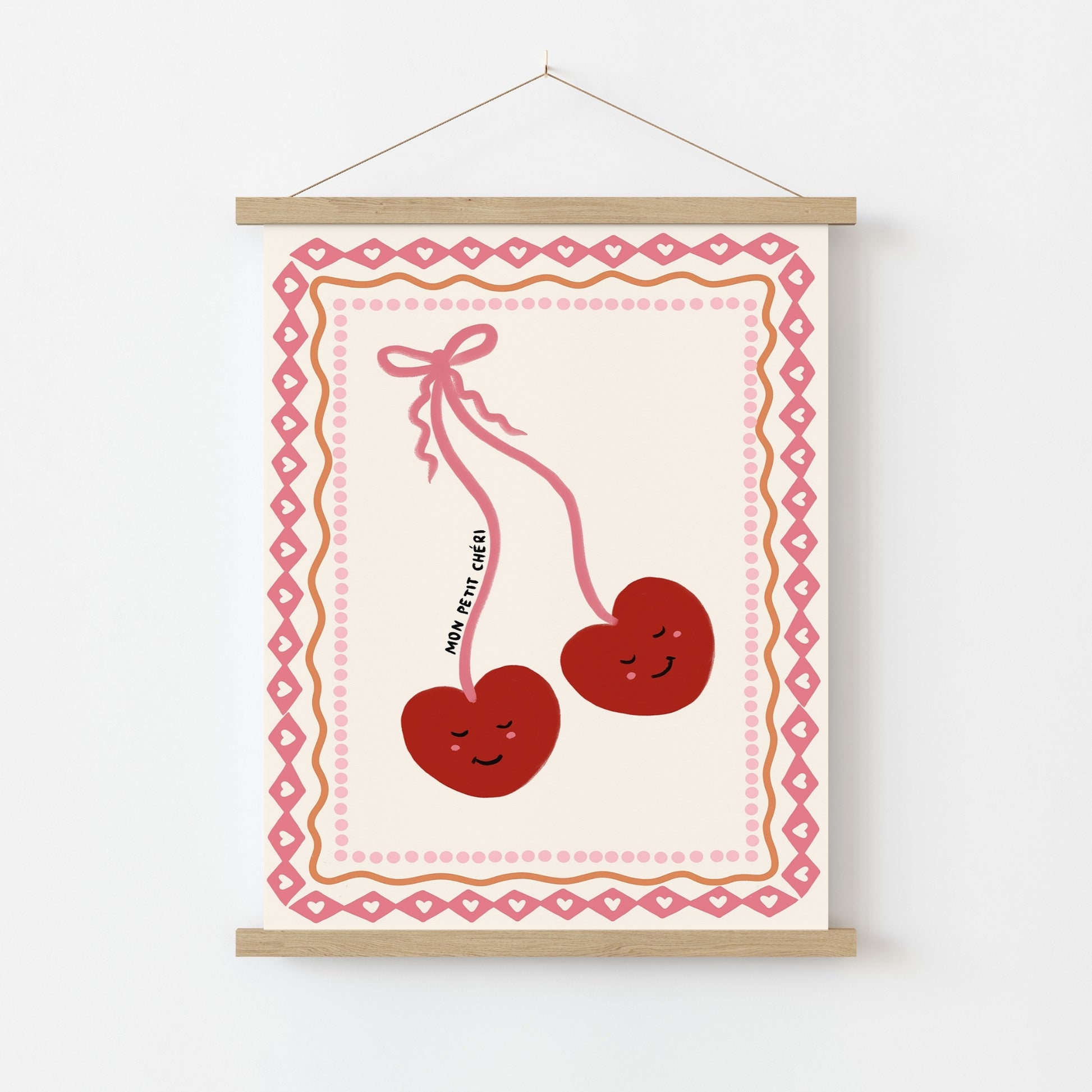 Heart Nursery Print
