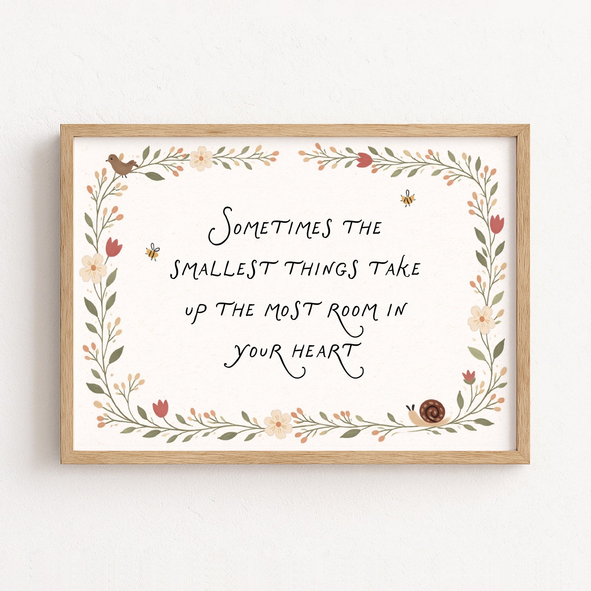 Poster con dolce citazione