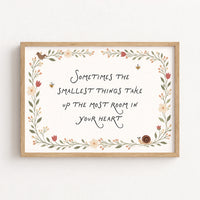 Poster con dolce citazione