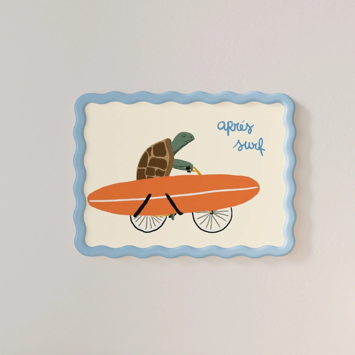 Après Surf Print – Funny Coastal Wall Art, Coastal Wall Decor