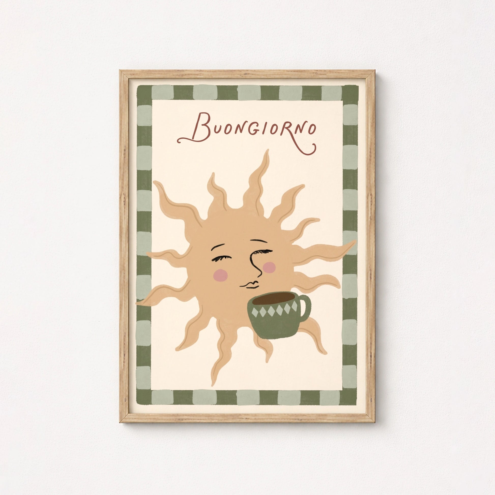 GoodMorning Kitchen Print