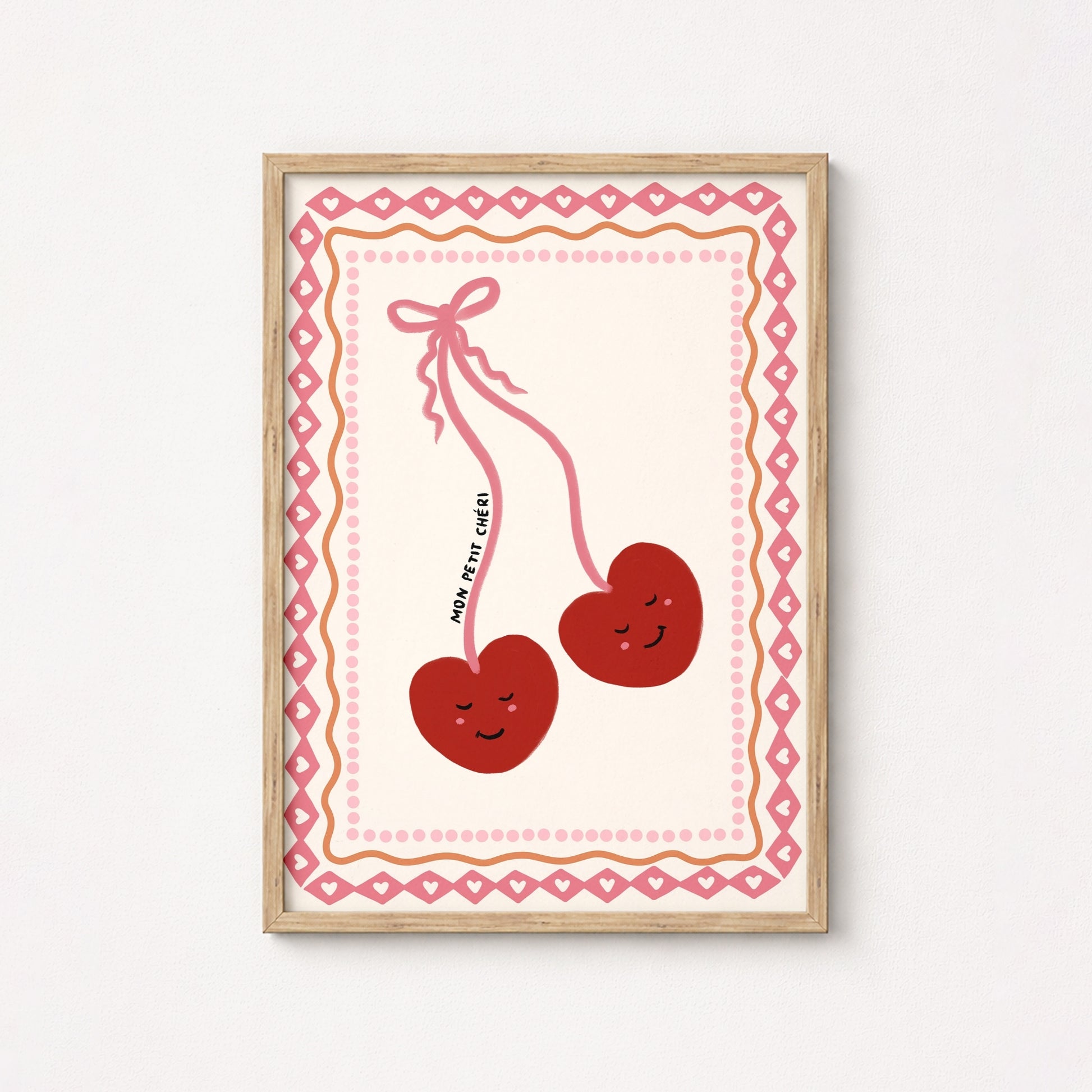 Heart Nursery Print