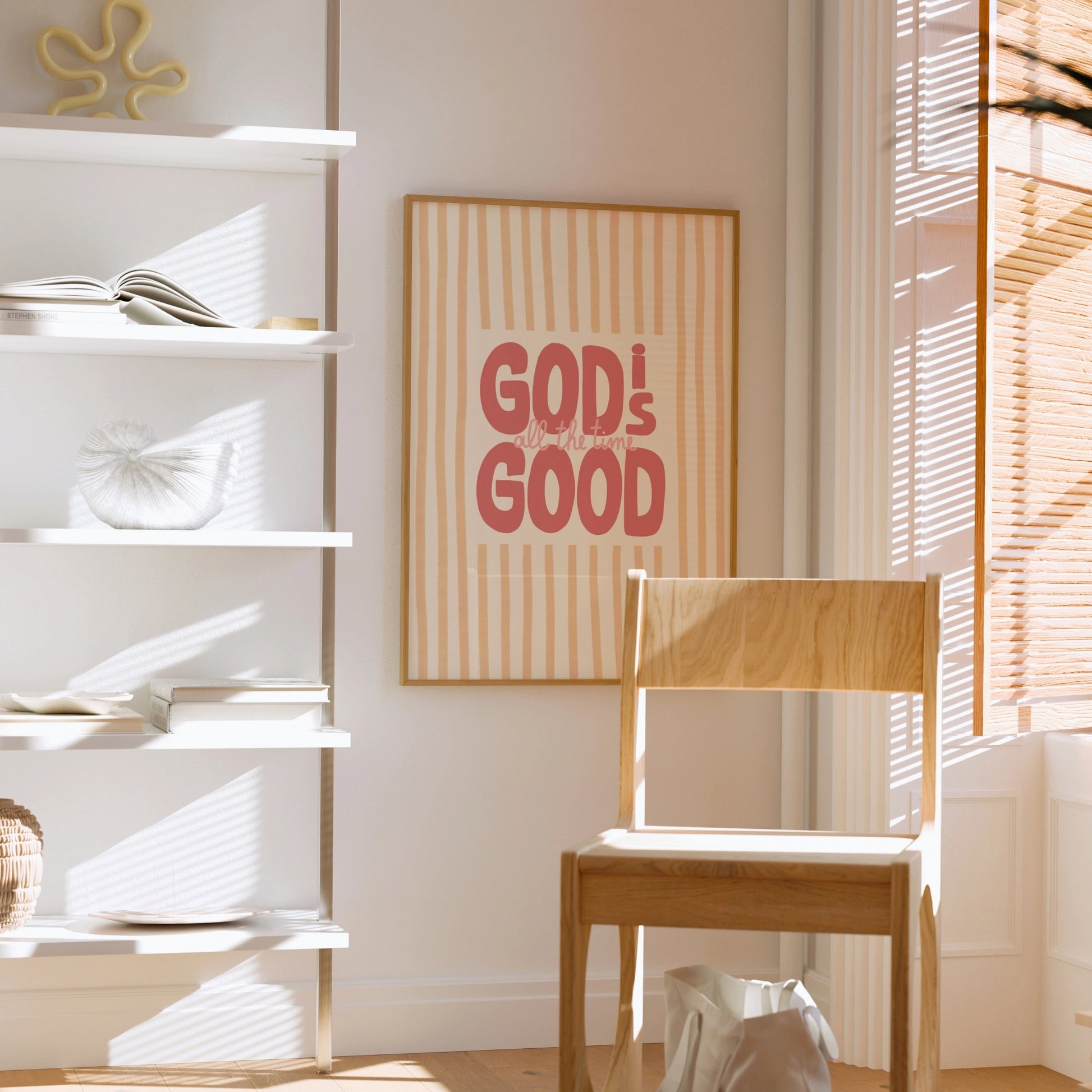 Impresión Inspiradora para el Hogar Cristiano, Decoración Cristiana para Pared