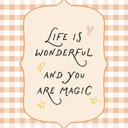Inspirational Quote – Nursery & kids wall art