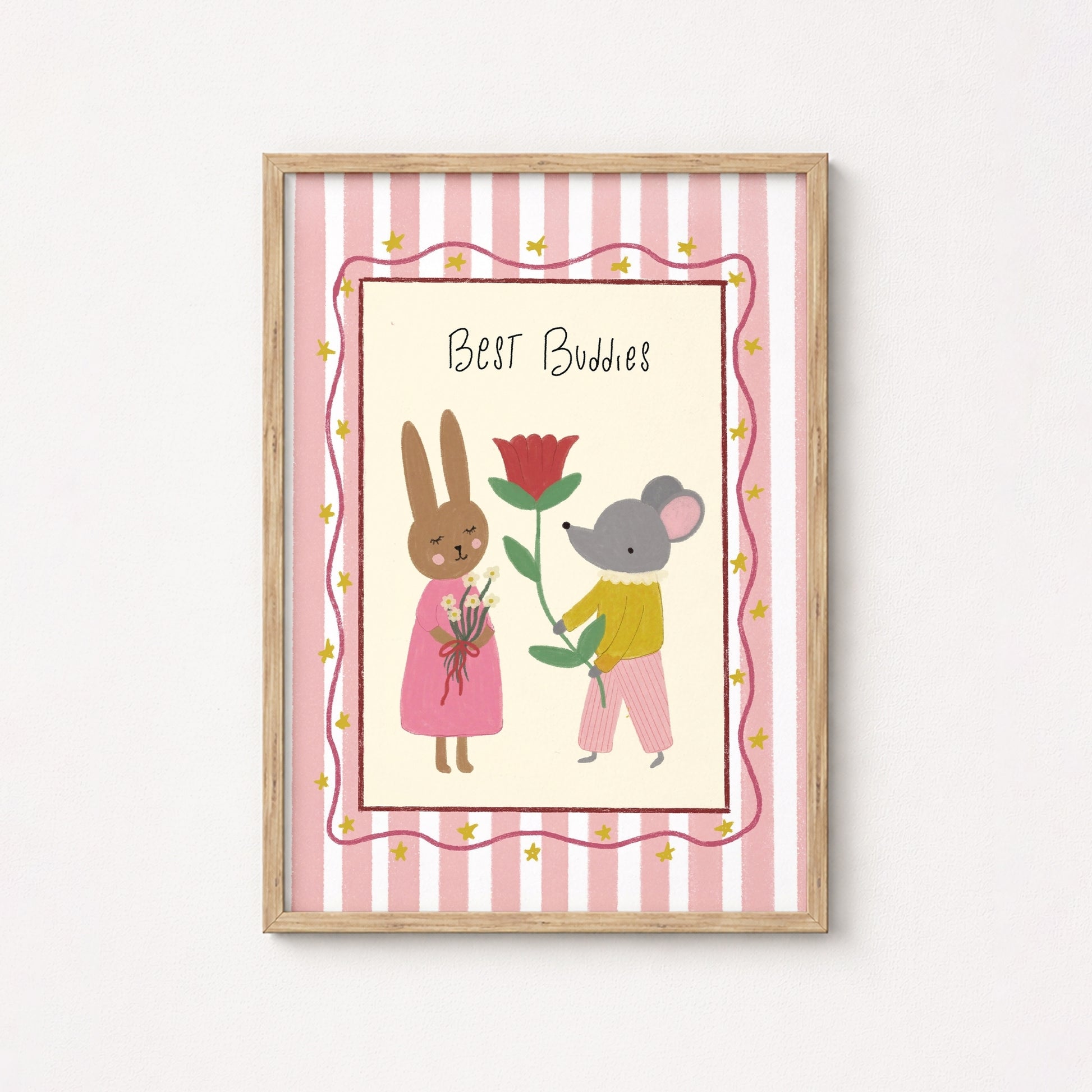 Best Buddies Nursery Print