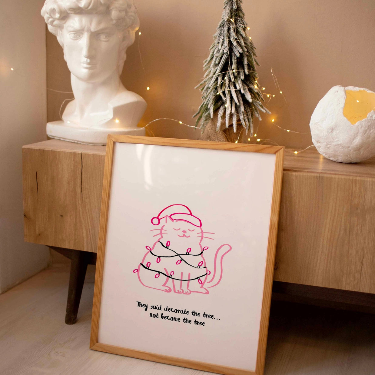 Cute Cat Holiday Decor