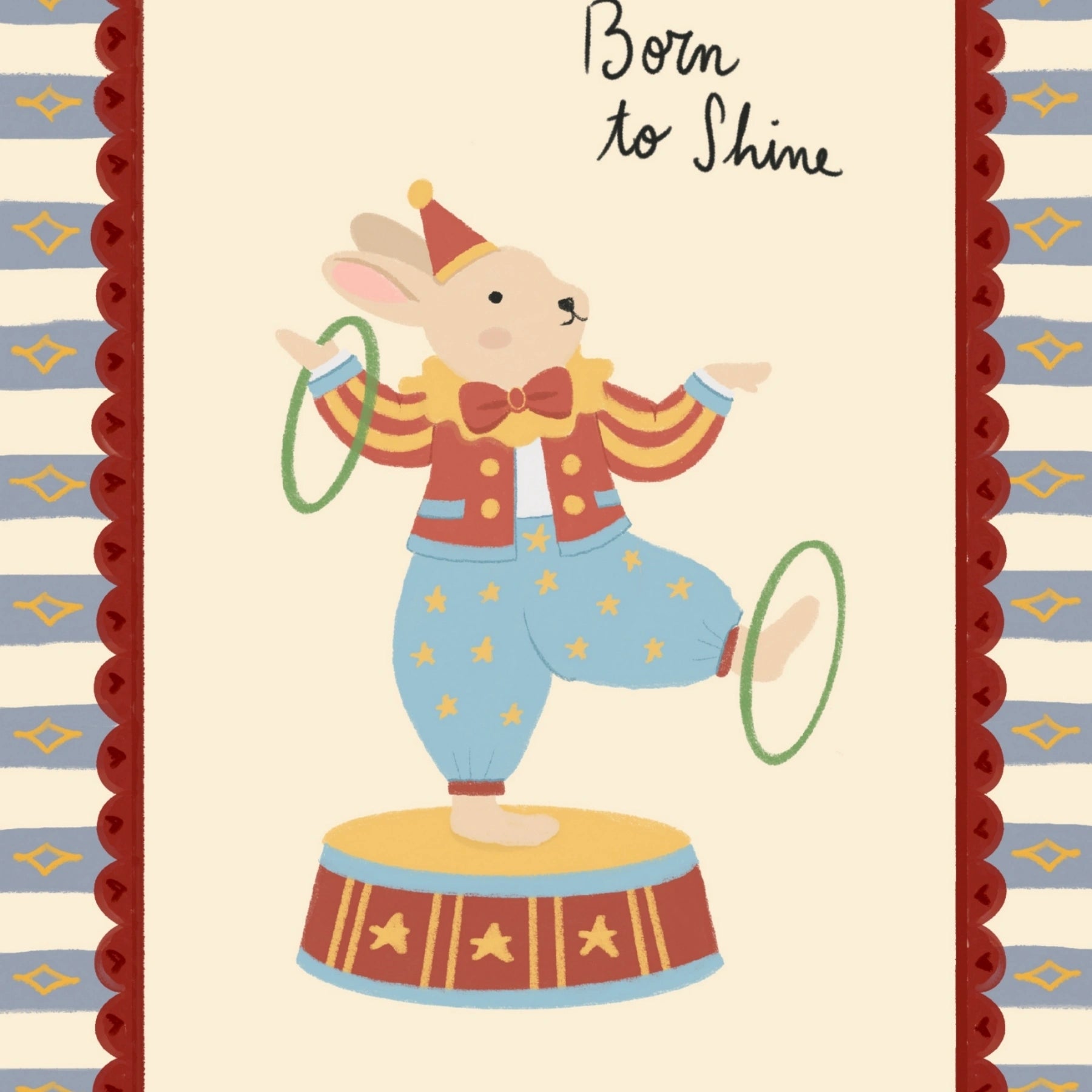 Arte da parete “Born to Shine”