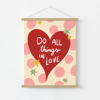 Modern Bible Verse Poster, Christian Wall Decor