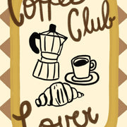 Coffee Club – Kitchen Wall Art