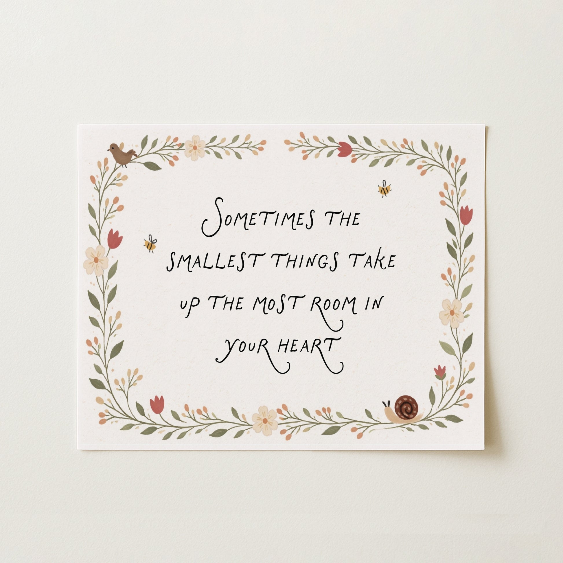 Poster con dolce citazione