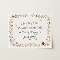 Poster con dolce citazione