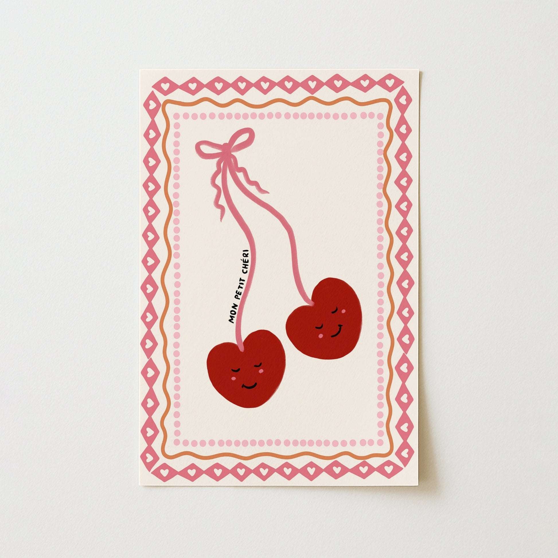 Heart Nursery Print