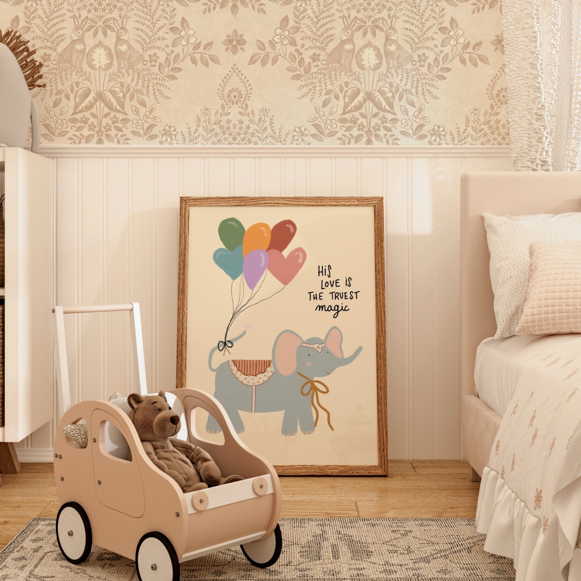 Cute Religious Baby Room Decor