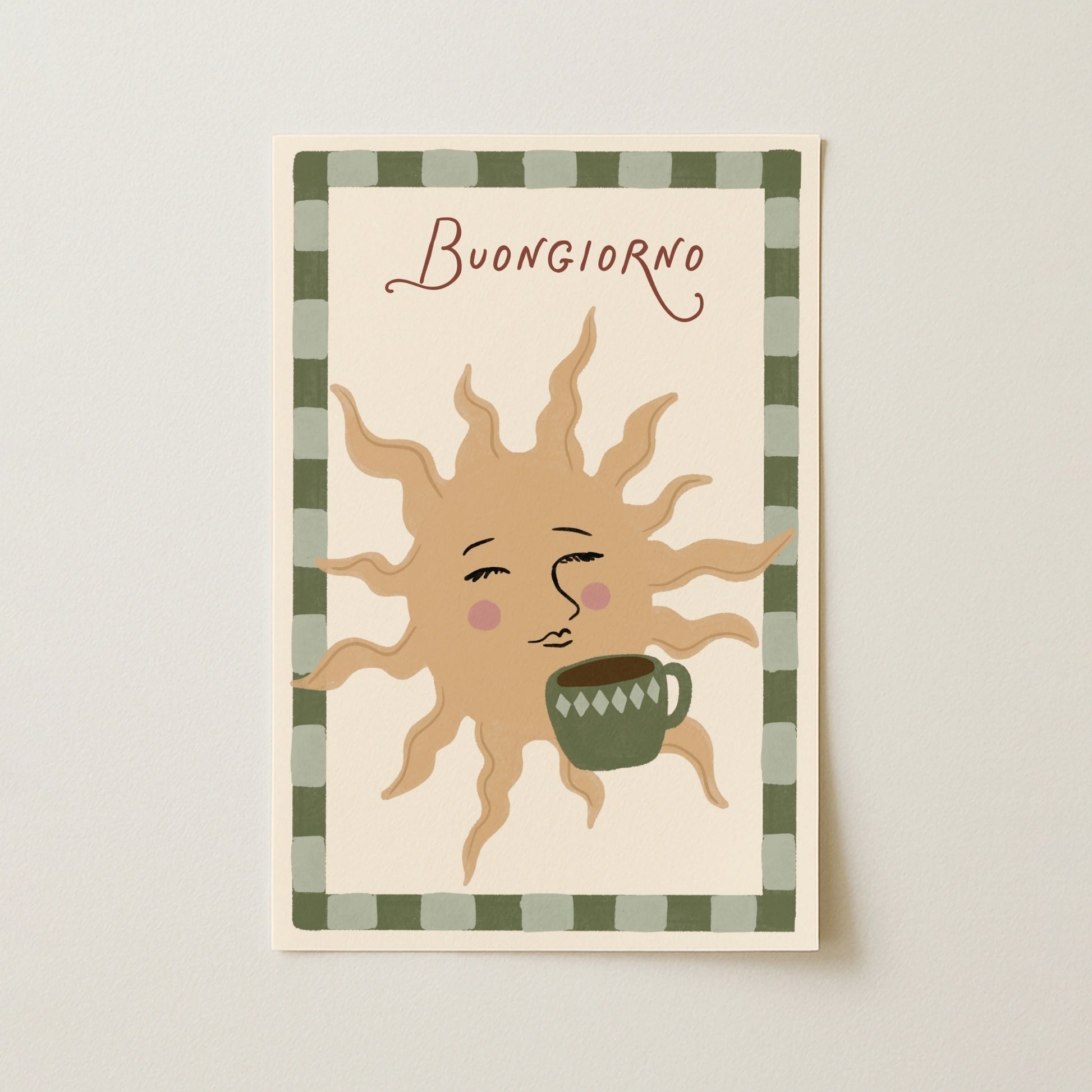 GoodMorning Kitchen Print