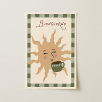 GoodMorning Kitchen Print