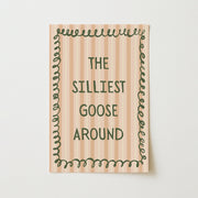 The Silliest Goose Around – Nursery & kids wall art