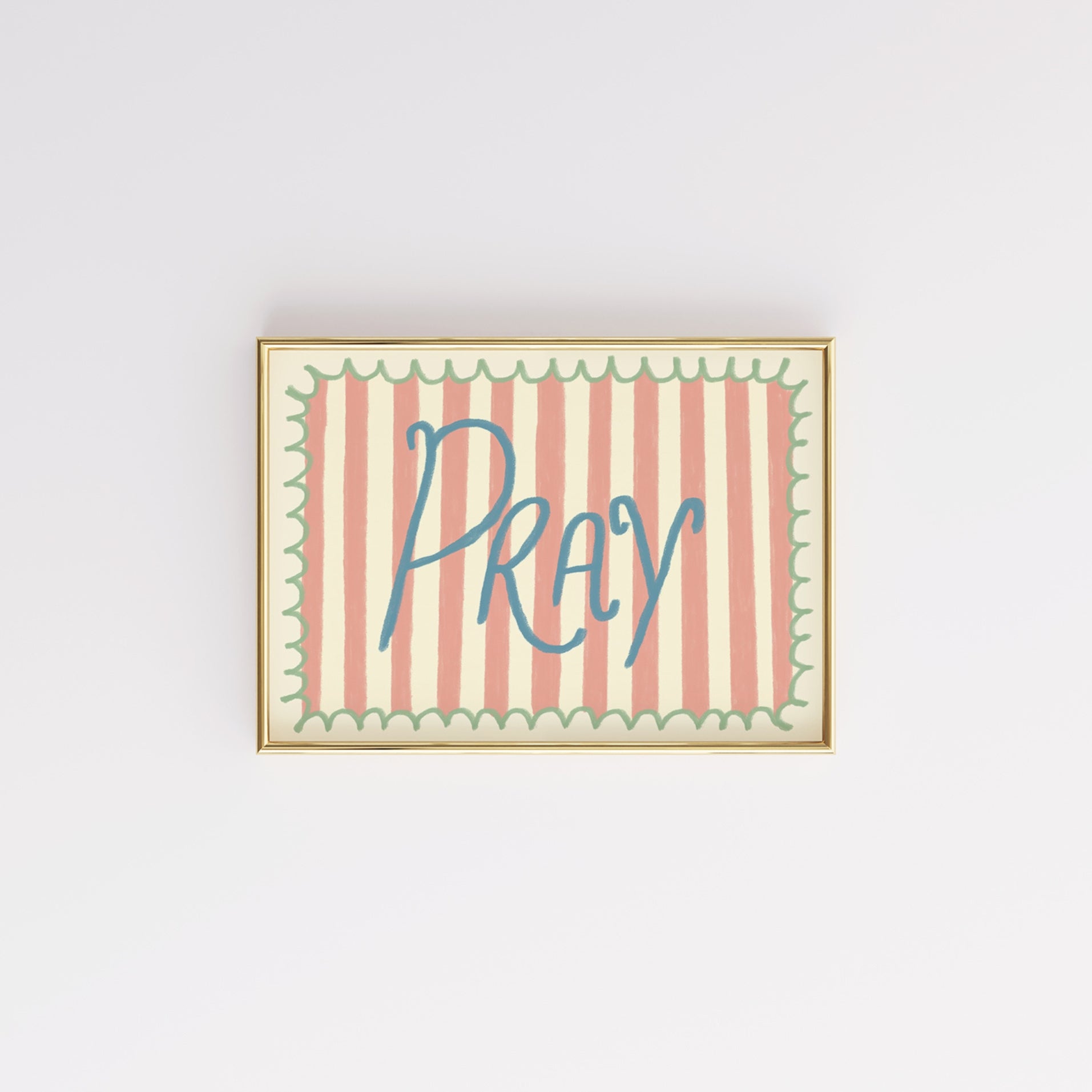Pray Nursery Wall Art
