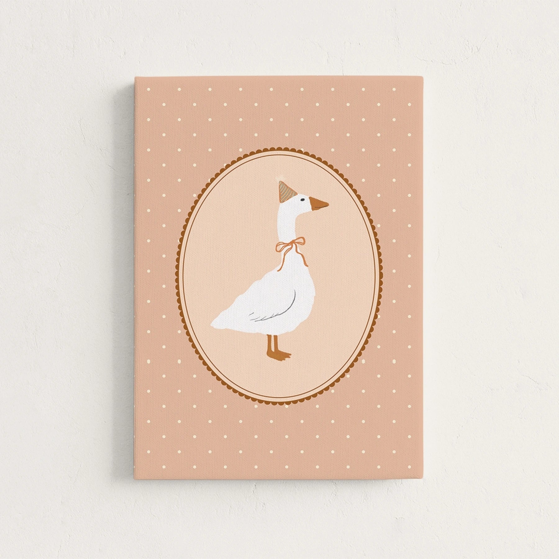 Goose Nursery Canvas Print